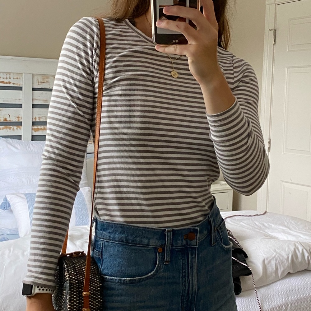 J. Crew Stripper Long Sleeve